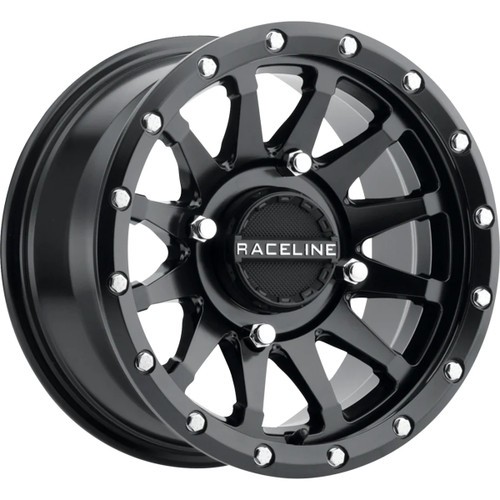 Raceline Wheels #A95B-56037+40 - Wheel - Trophy - Simulated Beadlock - Front/Rear - Black - 15x6 - 4/137 - 5+1 (+40 mm)