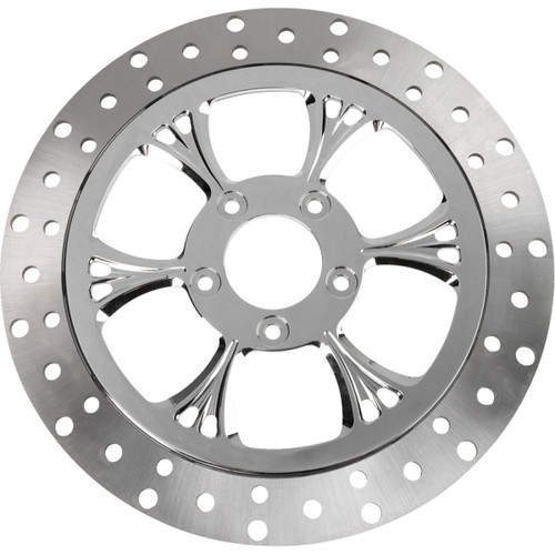 RC Components #ZSSCOG320A-102C-RF2K - Floating Brake Rotor - Front Right - Majestic - 320 mm - Chrome
