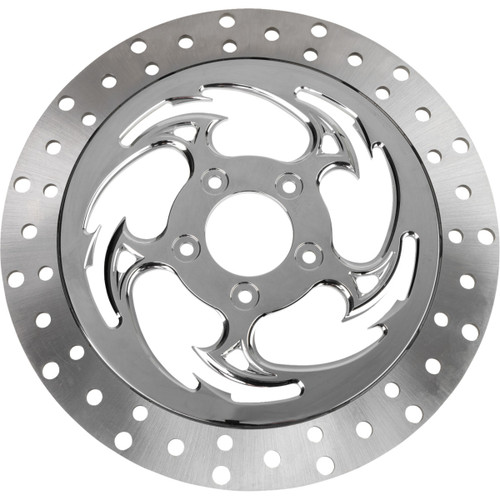 RC Components #ZSSCOG320A-85C-RF2K - Floating Brake Rotor - Front Right - Savage - 320 mm - Chrome