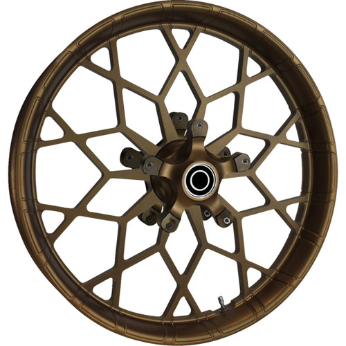 RC Components #0321350135BR92521ABR - Wheel for Stock Rotor - Phenom - Front - Bronze - 21x3.5