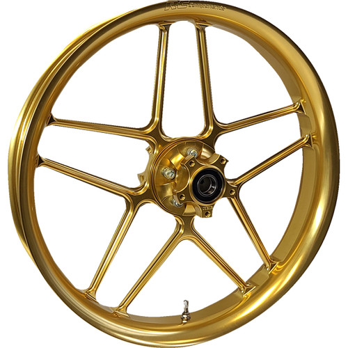 RC Components #193-140G-F - Wheel - Laguna - Front - Dual Disc/without ABS - Gold - 19x3