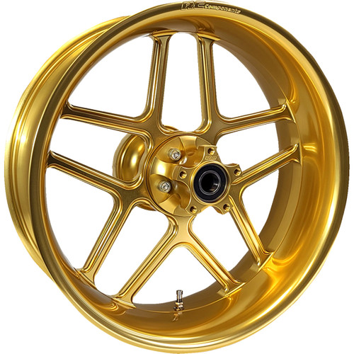 RC Components #176-140G-RAC - Wheel - Laguna - Rear - Single Disc/with ABS - Gold - 17x6.25