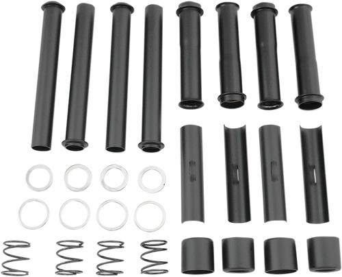 Pushrod Tube Kit - Black - Big Twin