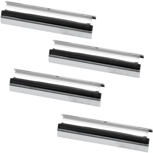 S&S Cycle #93-4115 - Pushrod Cover Keeper Set - Chrome - 2.800" - Big Twin
