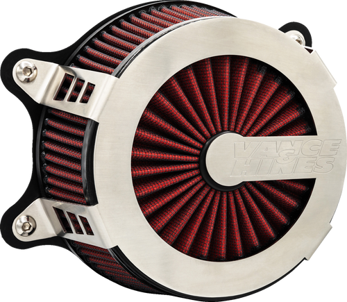 Vance & Hines #71106 - VO2 Cage Fighter Air Intake Kit - Brushed