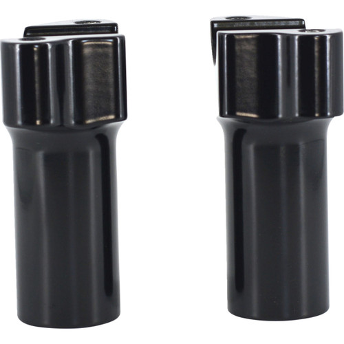Wild 1 #WO529GB - Chubby® Billet Risers - 3-1/2" - Gloss Black