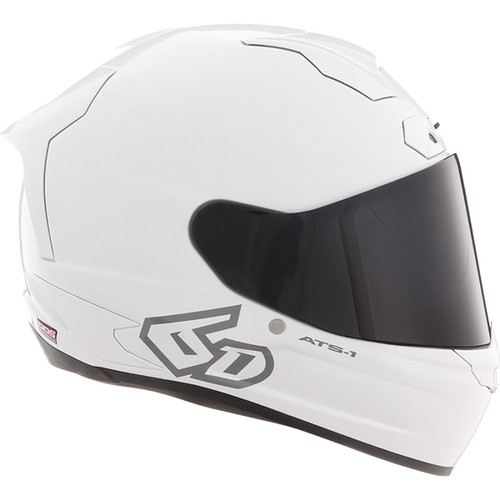 6D Helmets #30-0918 - ATS-1R Helmet - Gloss White - XL