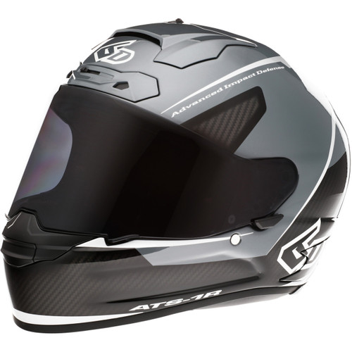 6D Helmets #30-0589 - ATS-1R Helmet - Alpha - Silver - 2XL