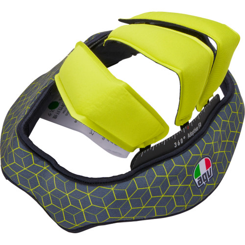 Agv Pista GP RR Liner - Gray/Yellow - Small