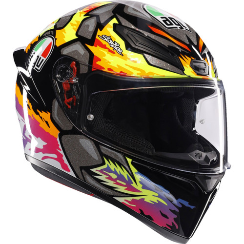 AGV #2118394003-039-XXL - K1 S Helmet - Bezzecchi 2023 - 2XL