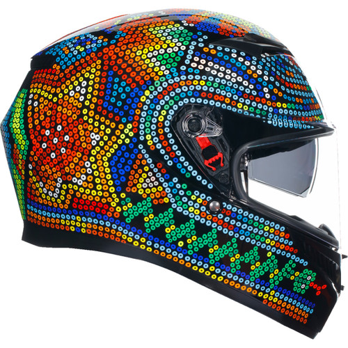 AGV #2118381004001XL - K3 Helmet - Rossi Winter Test 2018 - XL