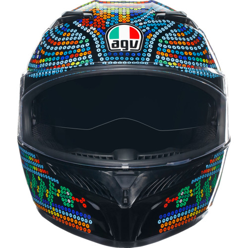 AGV #21183810040012X - K3 Helmet - Rossi Winter Test 2018 - 2XL