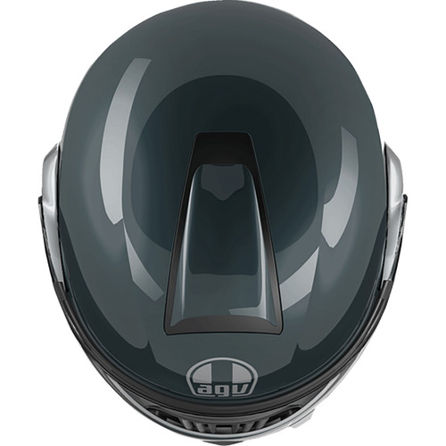 AGV #21182960020032X - Streetmodular Helmet - Levico - Gray/Silver - 2XL