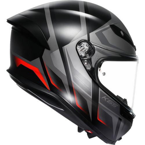 AGV #2118395002-024-S - K6 S Helmet - Karve - Matte Black/Gray/Red - Small