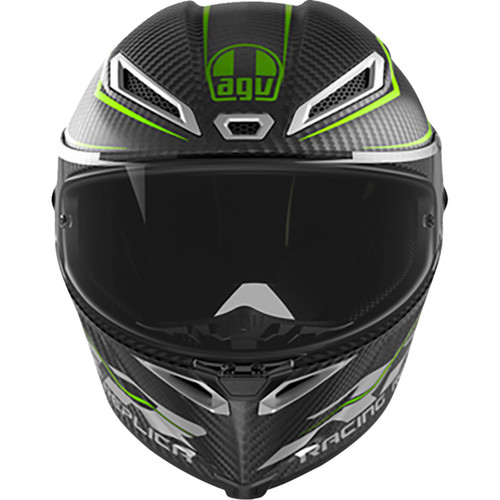 AGV #2118356002-018-M - Pista GP RR Helmet - Performante - Carbon/Lime - Medium