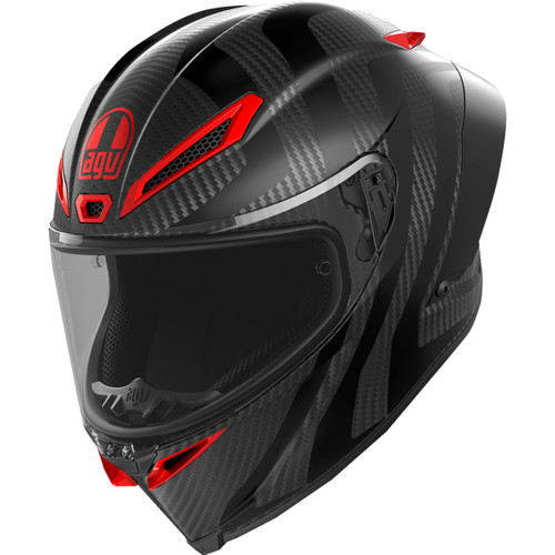 AGV #2118356002-019-M - Pista GP RR Helmet - Intrepido - Matte Carbon/Black/Red - Medium
