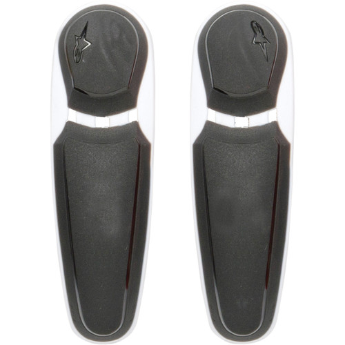Alpinestars #25SLISMX11-21 - Toe Sliders - White/Black