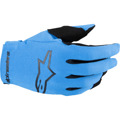 Alpinestars #3541824-713-S - Youth Radar MX Gloves - Blue/Black - Small