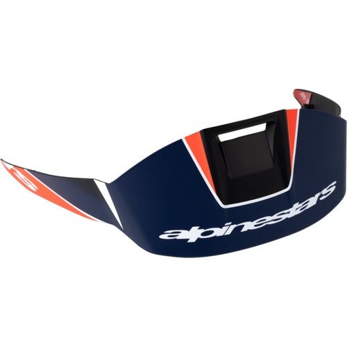 Alpinestars #8953324-1383 - Supertech R10 Spoiler - Standard - Team - Matte Black/Carbon Red Fluo/Blue