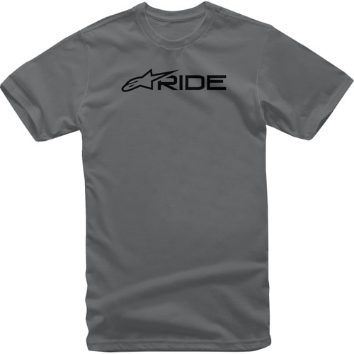 Alpinestars #1232-722001810M - Ride 3.0 T-Shirt - Charcoal/Black - Medium