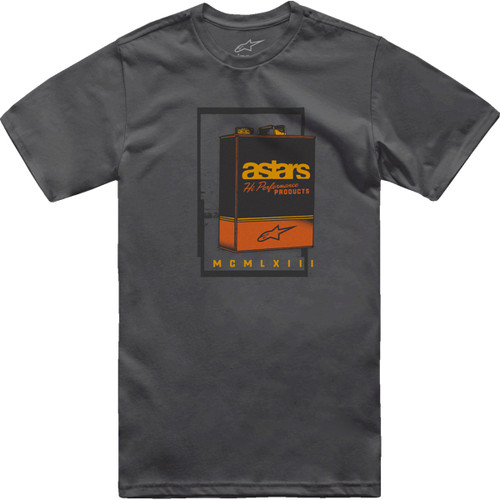 Alpinestars #1214-73140-18-M - Galun T-Shirt - Charcoal - Medium