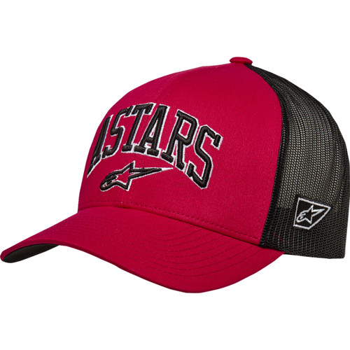 Alpinestars #1214-81717-3010-OS - Dunker Hat - Red/Black - One Size