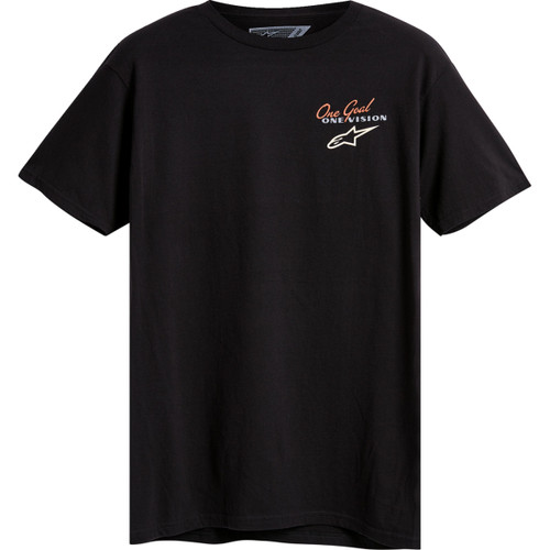 Alpinestars #123372150102XL - Flagged T-Shirt - Black - 2XL