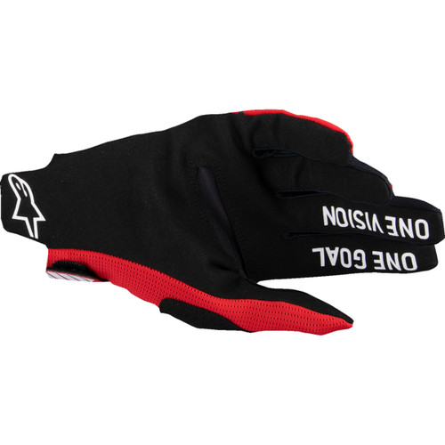 Alpinestars #3560325-3010-2X - Radar Pro MX Gloves - Bright Red - 2XL