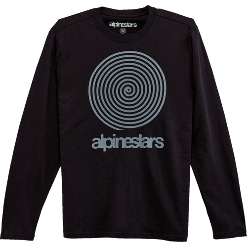 Alpinestars #1232-71020-10XL - Spiral Long-Sleeve T-Shirt - Black - XL