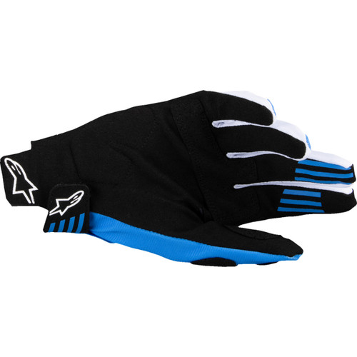 Alpinestars #3560125-17-L - Techstar MX Gloves - Black/Blue - Large