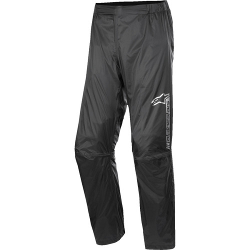 Alpinestars #3220225-10-M - Hurricane V2 Rain Pants - Black - Medium