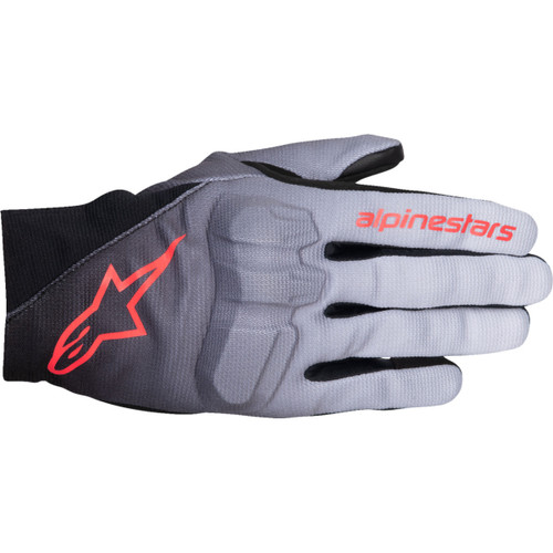 Alpinestars #3580325-9259-XS - Stella Reef V2 Gloves - Gray/Black/Fluo Pink - XS