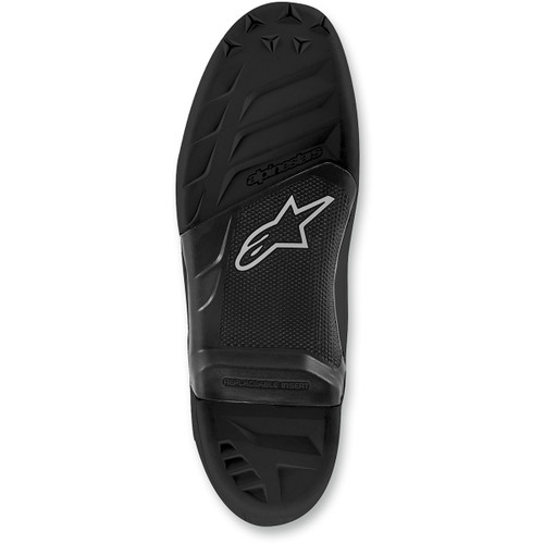 Alpinestars #25SUT74-10-14 - Tech 7 Replacement Boot Soles - Black - Size 14