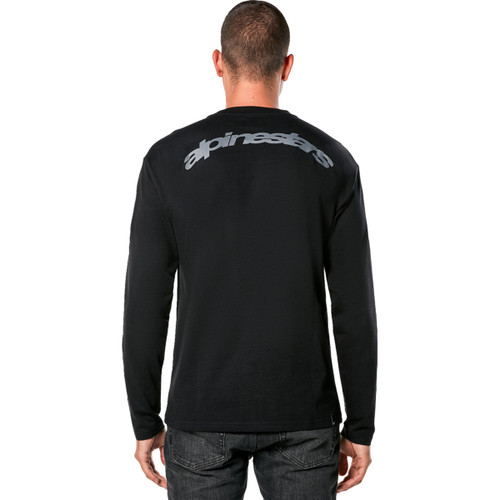 Alpinestars #1214-73500-10-L - Inclinate Mesh Long-Sleeve T-Shirt - Black - Large
