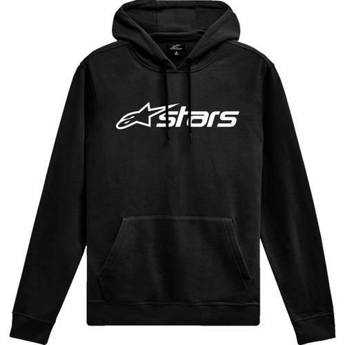 Alpinestars #1244-52030-1020-L - Blaze V3 Pullover Hoodie - Black/White - Large