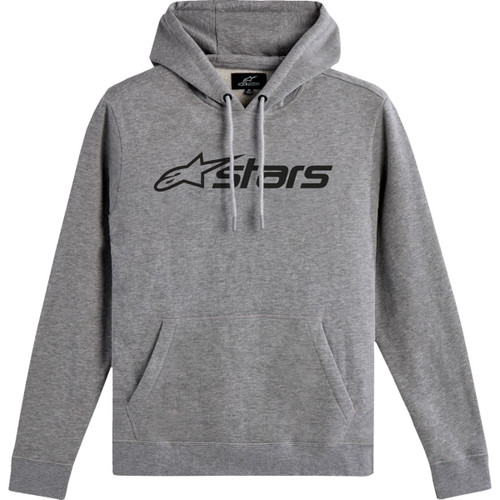 Alpinestars #1244-52030-1126-M - Blaze V3 Pullover Hoodie - Heather Gray/Black - Medium