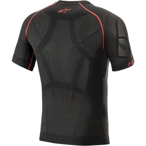 Alpinestars #4752721-13-XL/2 - Ride Tech v2 Summer Short-Sleeve Underwear Top - Black - XL/2XL