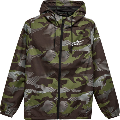 Alpinestars #1232-11020-633L - Treq Windbreaker Jacket - Camo - Large