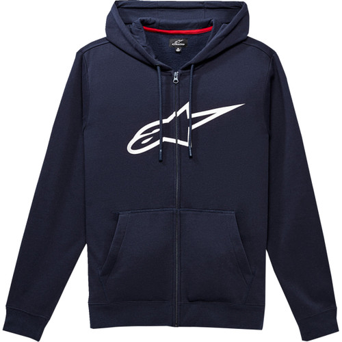 Alpinestars #1038530527020XL - Ageless II Zip Hoodie - Navy/White - XL
