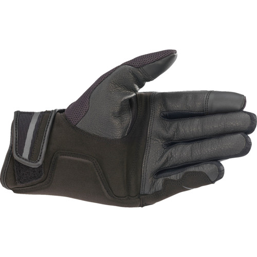 Alpinestars #3568721-1169-2X - Chrome Gloves - Black/Tar Gray - 2XL