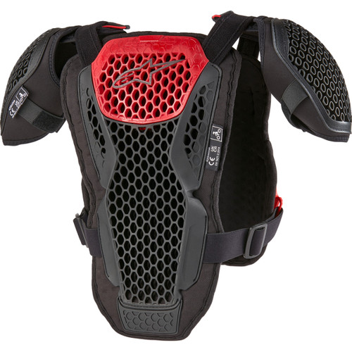 Alpinestars #6740424-13-L/XL - Youth Bionic Action Guard - Black/Red - L/XL