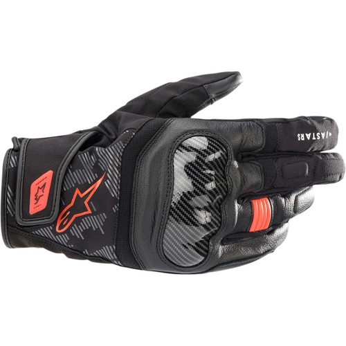 Alpinestars #3527421-1030-S - SMX Z Drystar® gloves - Black/Fluo Red - Small