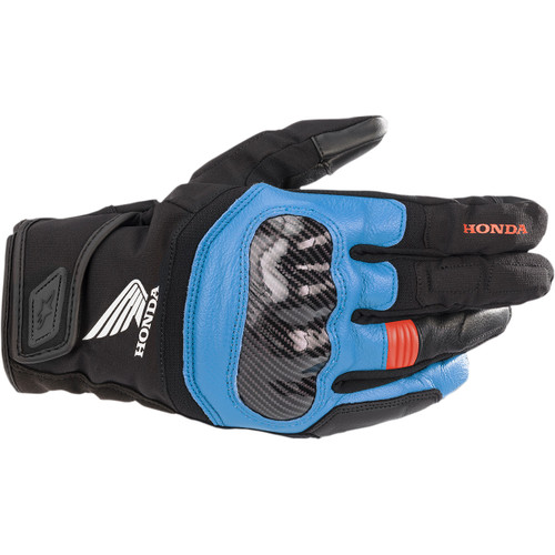 Alpinestars #3527321-1737-3X - Honda SMX Z Drystar® Gloves - Black/Blue/Bright Red - 3XL