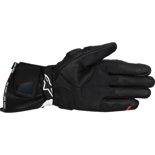 Alpinestars #3550925-1231-XL - SP-3 Gloves - Black/White/Fluo Red - XL