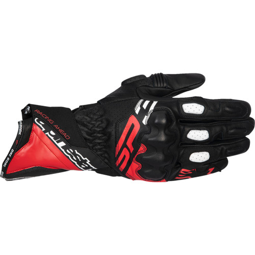 Alpinestars #3550925-1342-XL - SP-3 Gloves - Black/Bright Red/White - XL