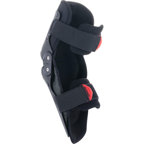 Alpinestars #6546319-13-SM - Youth SX-1 Knee Protectors - Black/Red - S/M