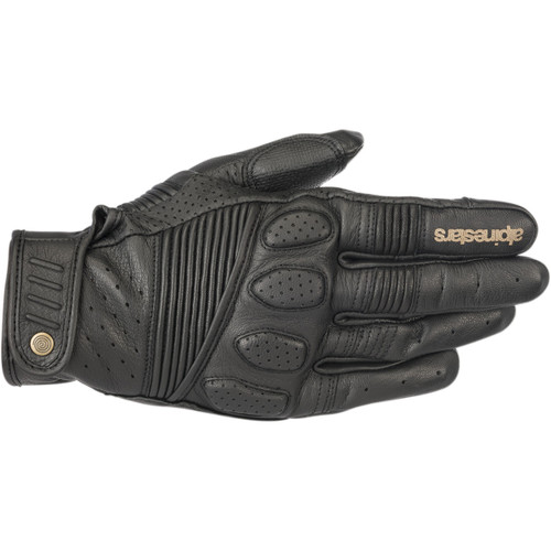 Alpinestars #3509018-1100-3X - Crazy Eight Gloves - Black/Black - 3XL