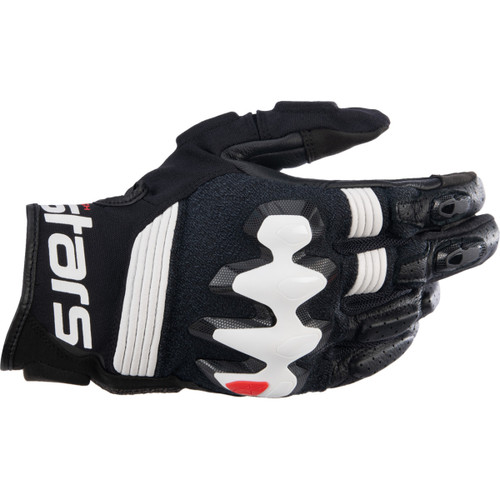Alpinestars #3504822-12-2X - Halo Gloves - Black/White - 2XL