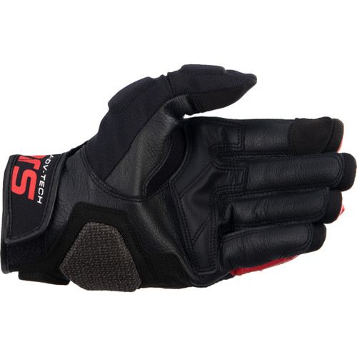 Alpinestars #3504822-1304-L - Halo Gloves - Black/White/Bright Red - Large