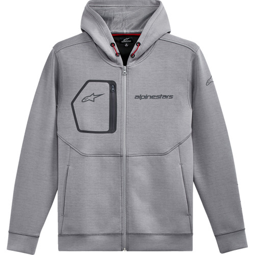 Alpinestars #1212530201026XL - Convex Tech Hoodie - Heather Gray - XL